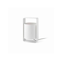 Настольная лампа Faro 28380 LULA S White table lamp