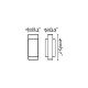 Настольная лампа Faro 28383 LULA M White table lamp
