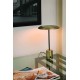 Настольная лампа Faro 28387 HOSHI Satin gold and black table lamp, 12 Вт, 930 лм, 3000K