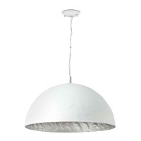 Подвесной светильник Faro 28398 MAGMA white and silver pendant lamp