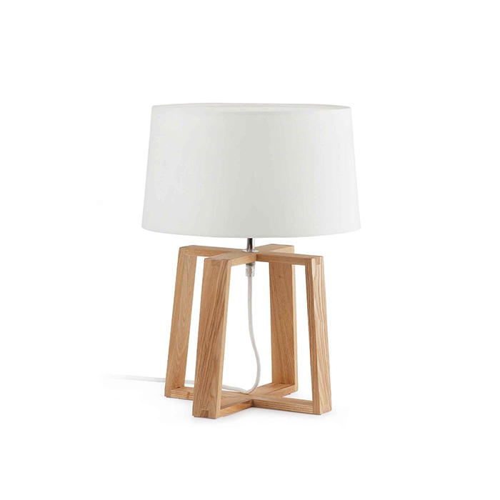 Настольная лампа Faro 28401 BLISS White table lamp