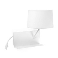 Бра - Faro 28414 HANDY White wall lamp with LED right reader
