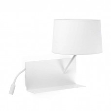 Бра - Faro 28414 HANDY White wall lamp with LED right reader