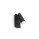 Спот - Faro 29039 LAO Black wall lamp 1L, 4 Вт, 400 лм, 3000K