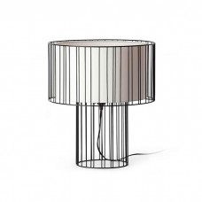 Настольная лампа Faro 29311 LINDA Black table lamp