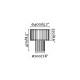 Настольная лампа Faro 29311 LINDA Black table lamp