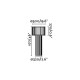 Торшер - Faro 29312 LINDA Black floor lamp