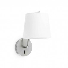 Бра - Faro 29328 BERNI Satin nickel wall lamp