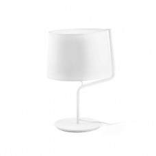 Настольная лампа Faro 29332 BERNI White table lamp