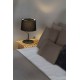 Настольная лампа Faro 29333 BERNI Black table lamp