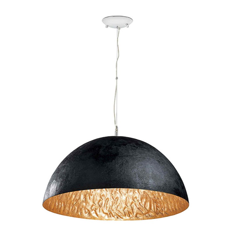 Подвесной светильник Faro 29468 MAGMA Black and gold pendant lamp