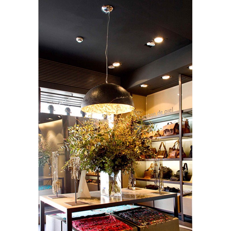 Подвесной светильник Faro 29468 MAGMA Black and gold pendant lamp