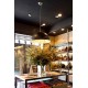Подвесной светильник Faro 29468 MAGMA Black and gold pendant lamp