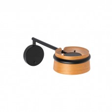 Бра - Faro 29566 LOOP Black wall lamp with articulated lamp, 6 Вт, 500 лм, 2700K