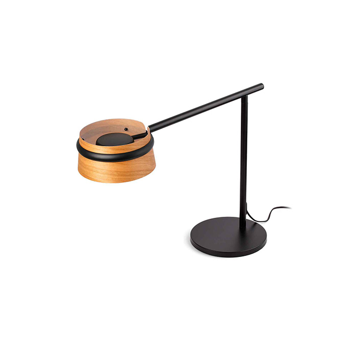 Настольная лампа Faro 29568 LOOP Black table lamp with clip, 6 Вт, 600 лм, 2700K