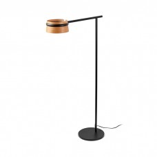Торшер - Faro 29569 LOOP Black floor lamp, 6 Вт, 600 лм, 2700K