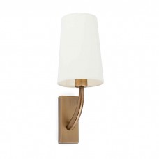Бра - Faro 29681-19 REM Old gold/white wall lamp
