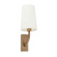 Бра - Faro 29681-19 REM Old gold/white wall lamp