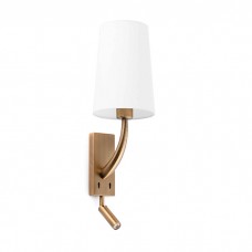 Бра - Faro 29683-19 REM Star? gold/white wall lamp with reader