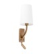 Бра - Faro 29683-19 REM Star? gold/white wall lamp with reader