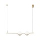 Подвесной светильник Faro 29691 Le Vita Gold pendant lamp, 6 Вт, 530 лм, 2700K