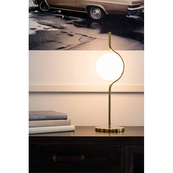 Настольная лампа Faro 29692D Le Vita Gold table lamp dimmable, 6 Вт, 570 лм, 2700K