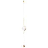 Светильник на растяжке Faro 29694 Le Vita Gold pendant/floor lamp, 6 Вт, 250 лм, 2700K