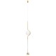 Светильник на растяжке Faro 29694 Le Vita Gold pendant/floor lamp, 6 Вт, 250 лм, 2700K