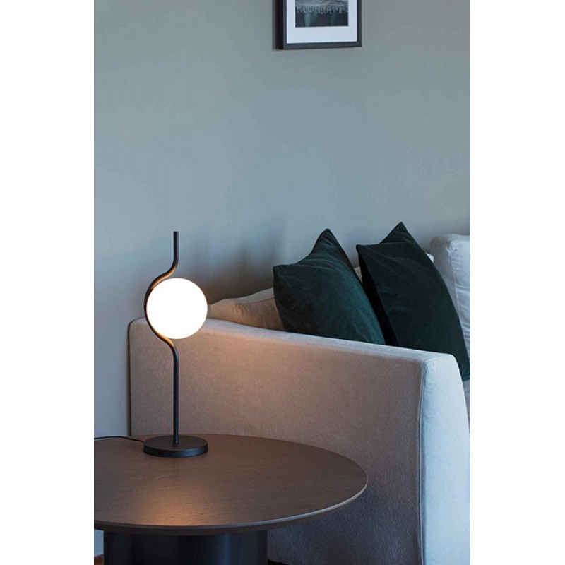 Настольная лампа Faro 29697 Le Vita Black table lamp dimmable, 6 Вт, 570 лм, 2700K