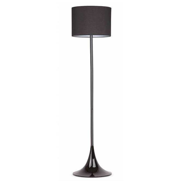 Торшер - Faro 29764 BLACK Black floor lamp
