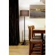 Торшер - Faro 29764 BLACK Black floor lamp