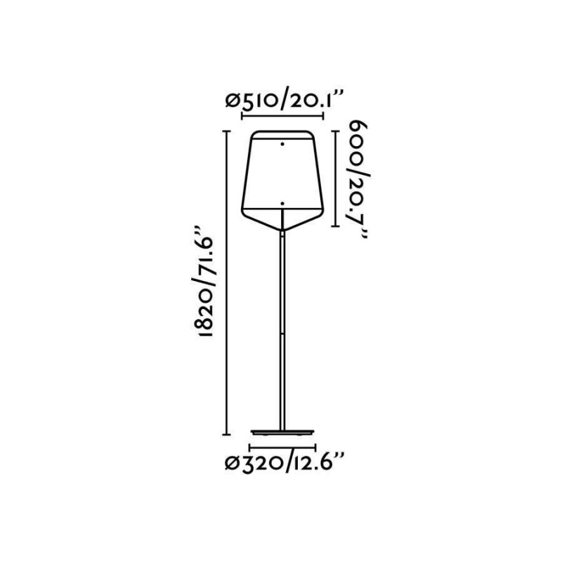 Торшер - Faro 29847 STOOD Black and wood floor lamp