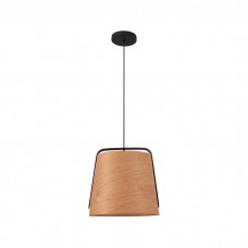 Подвесной светильник Faro 29848 STOOD Black and wood pendant lamp