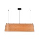 Люстра - Faro 29849 STOOD 5L Black and wood pendant lamp