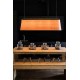 Люстра - Faro 29849 STOOD 5L Black and wood pendant lamp