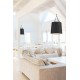 Подвесной светильник Faro 29864 TREE Black pendant lamp
