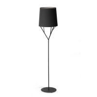 Торшер - Faro 29868 TREE Black floor lamp 60W
