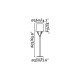 Торшер - Faro 29868 TREE Black floor lamp 60W