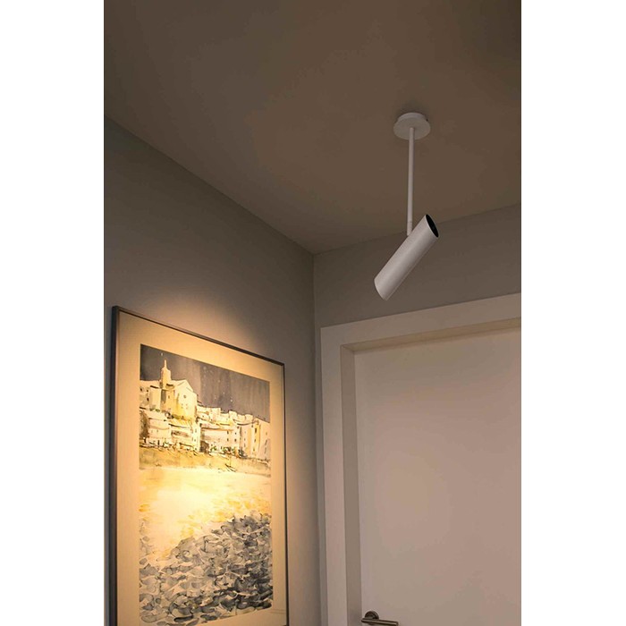 Спот - Faro 29877 LINK White pendant lamp 1L