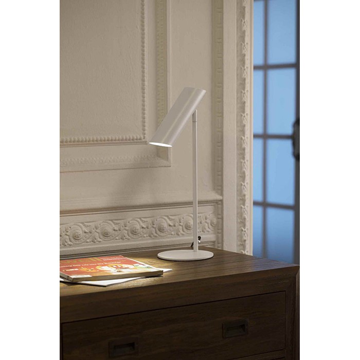 Настольная лампа Faro 29881 LINK White table lamp