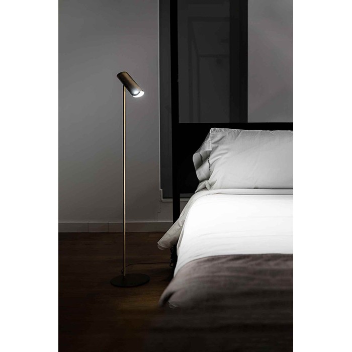 Торшер - Faro 29899 LINK Bronze floor lamp