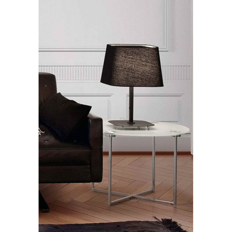 Настольная лампа Faro 29955 SWEET Black table lamp