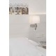 Бра - Faro 29976 ROOM White wall lamp with reader