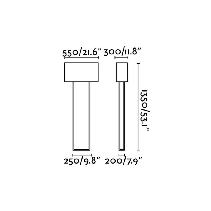 Торшер - Faro 29979 VESPER Brown floor lamp