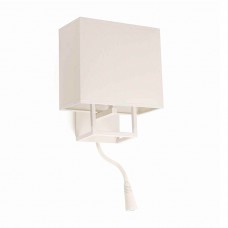 Бра - Faro 29982 VESPER White wall lamp with reader