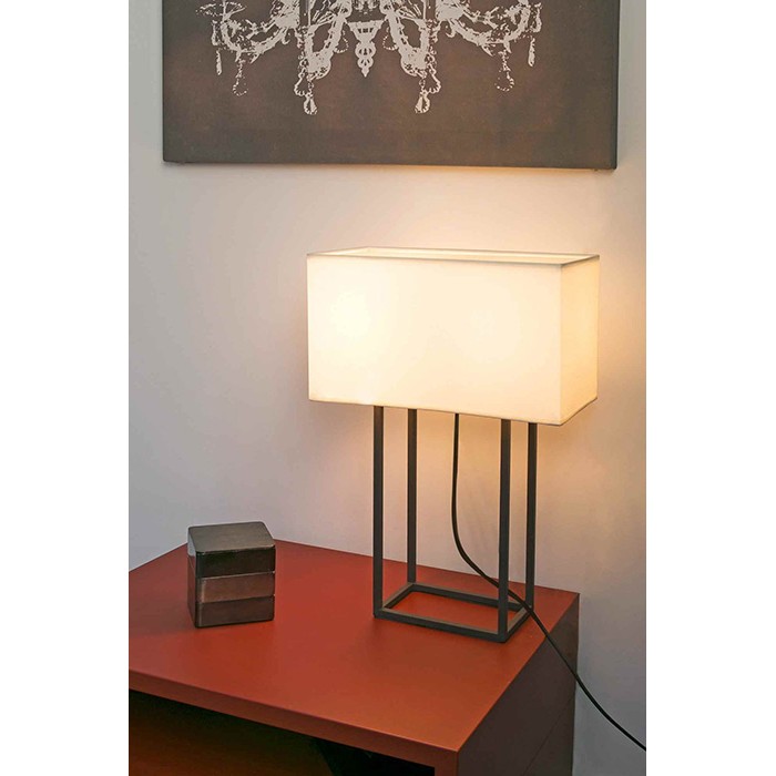 Настольная лампа Faro 29985 VESPER Brown and beige wall lamp