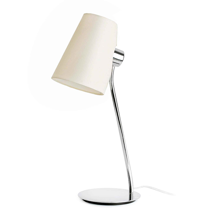 Настільна лампа Faro 29997 LUPE Chrome table lamp