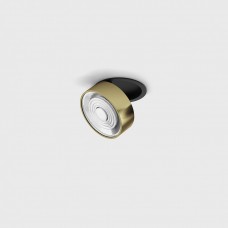 Точечный светильник LTX 01.7526.7.930.BK+SOL M RING BRASS Sol In Mini, 7 Вт, 624 лм, 3000K