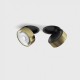Точечный светильник LTX 01.7526.7.930.BK+SOL M RING BRASS Sol In Mini, 7 Вт, 624 лм, 3000K