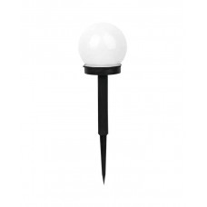 Вуличний світильник на сонячній батареї Goldlux 304711 Ball LED 6500K IP44 чорний